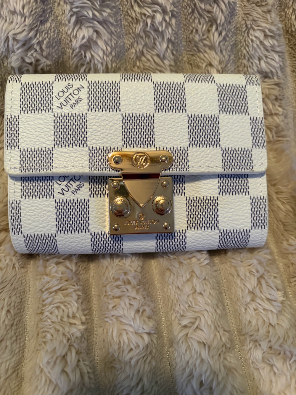 Checkered Wallet